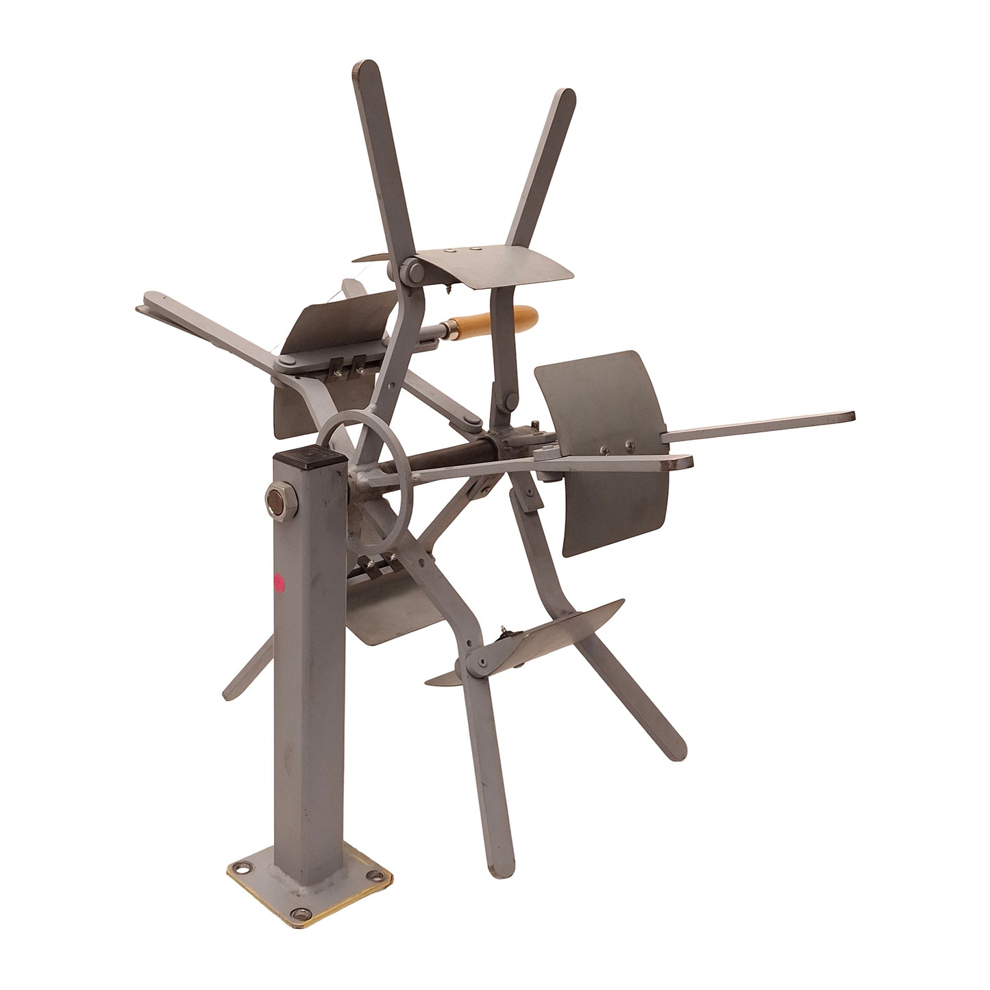 Used Olympic 99 Collapsible Takeup Reel & Stand, ø12in ID, ø1/2in x 500ft Capacity