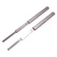 Used Lot of 2 Heavy Duty Industrial Steel Drawer Slide, 24in L x 3in H x 0.75in D