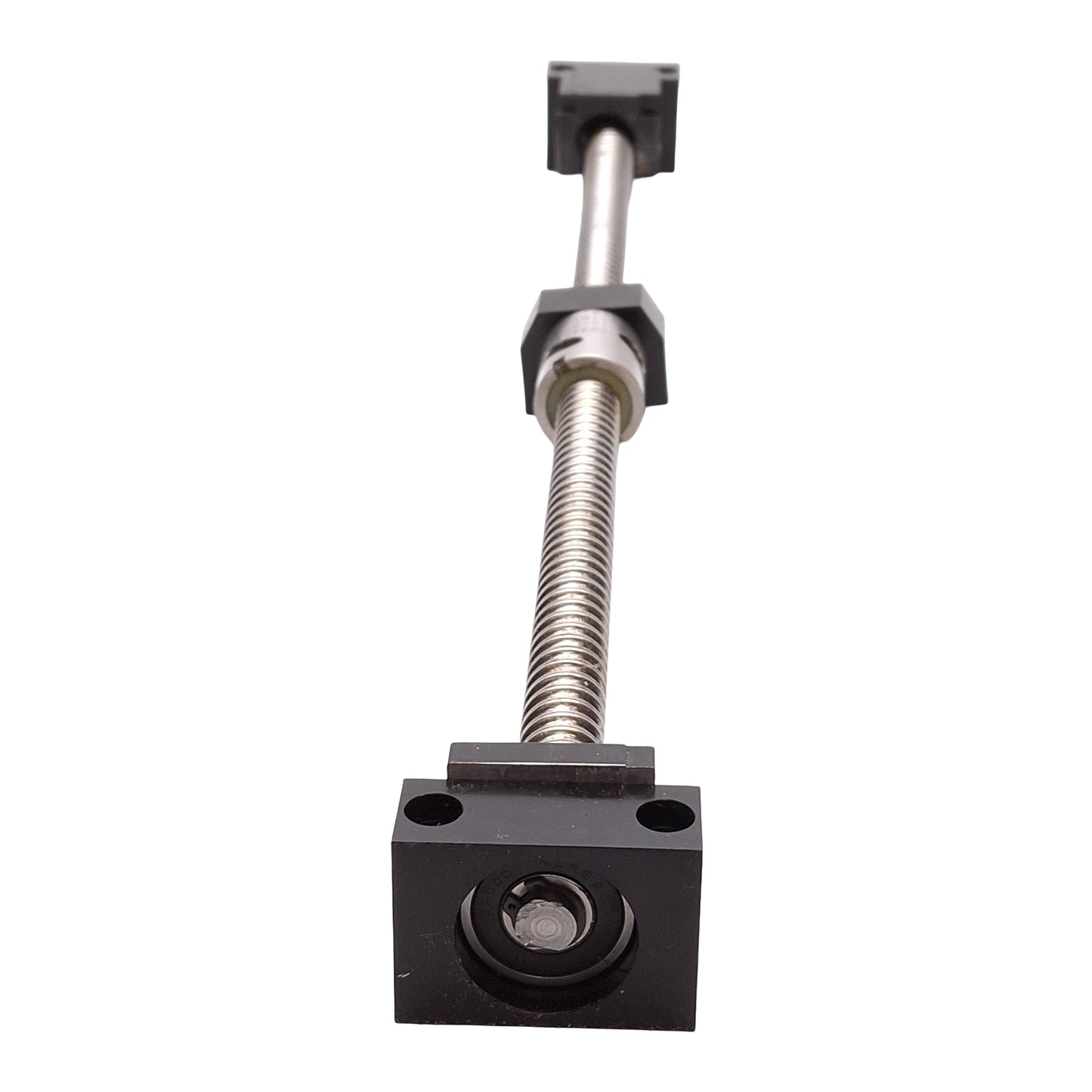 Used Thomson 903480201 Ball Screw Assembly, ø5/8", 0.2" Lead, 15" Stroke, ø1/4" Shaft