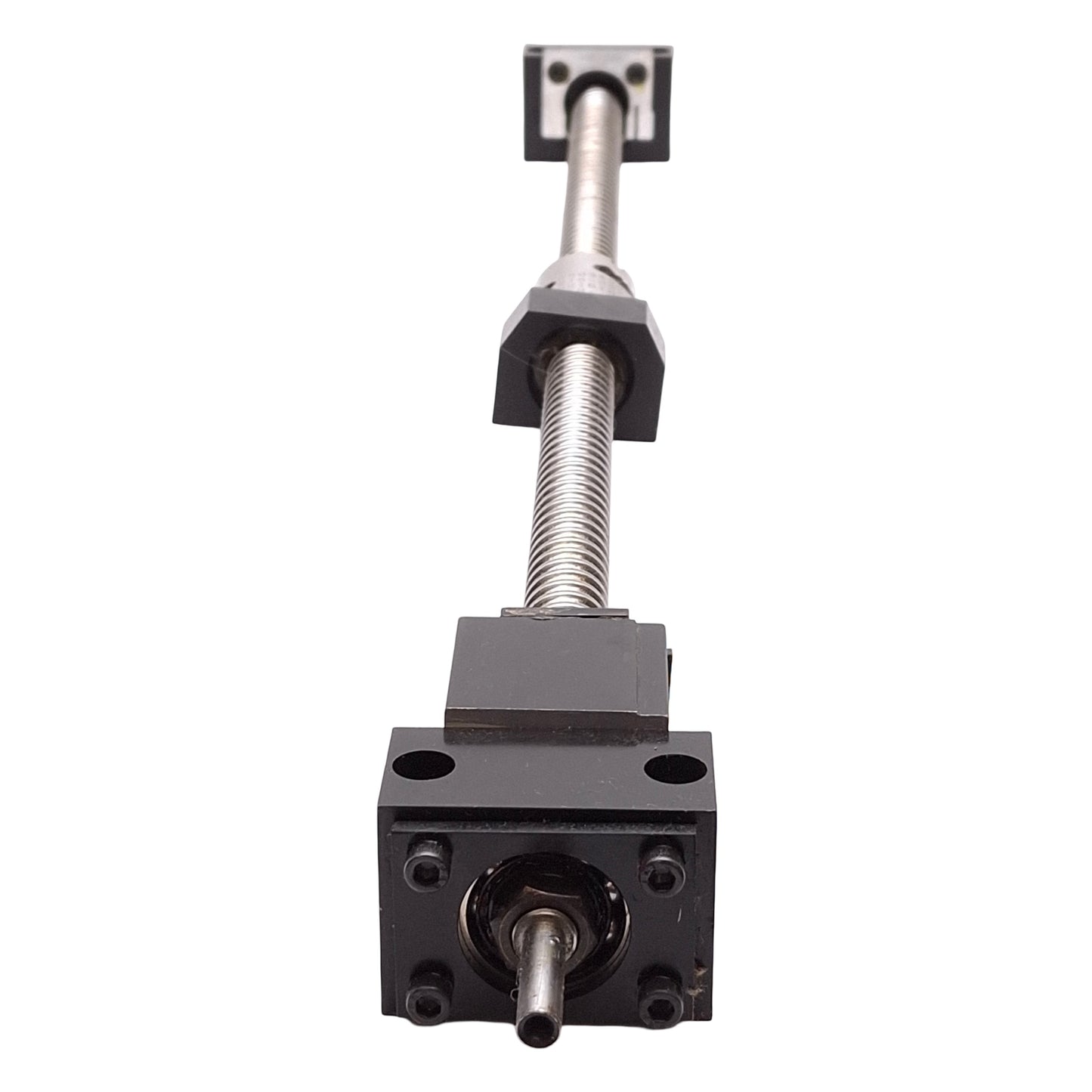 Used Thomson 903480201 Ball Screw Assembly, ø5/8", 0.2" Lead, 15" Stroke, ø1/4" Shaft