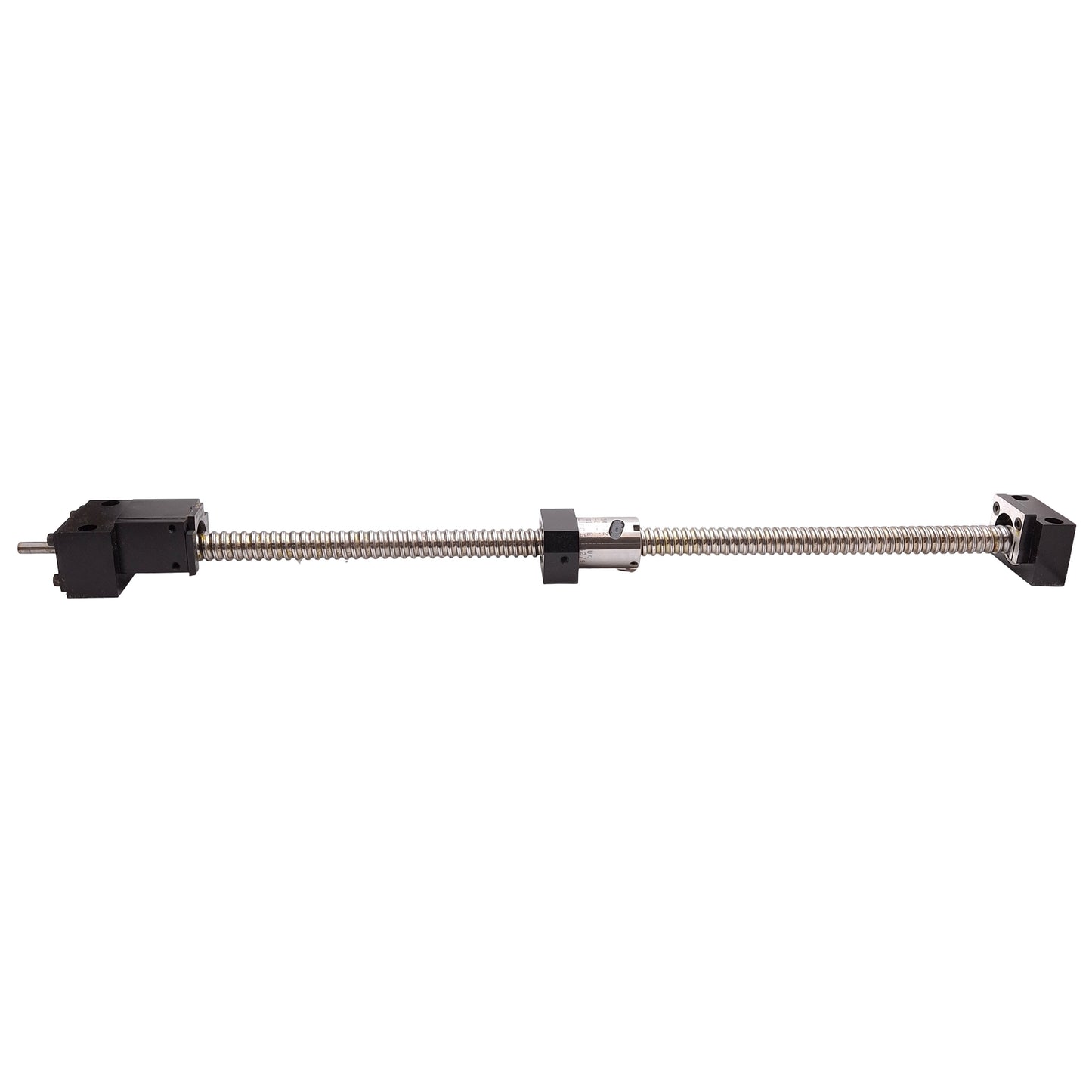 Used Thomson 903480201 Ball Screw Assembly, ø5/8", 0.2" Lead, 15" Stroke, ø1/4" Shaft