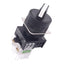 Used Kacon K22-41K10 Selector Switch, 2-Position Maintained, 1NO, 600VAC 10A, ø22mm