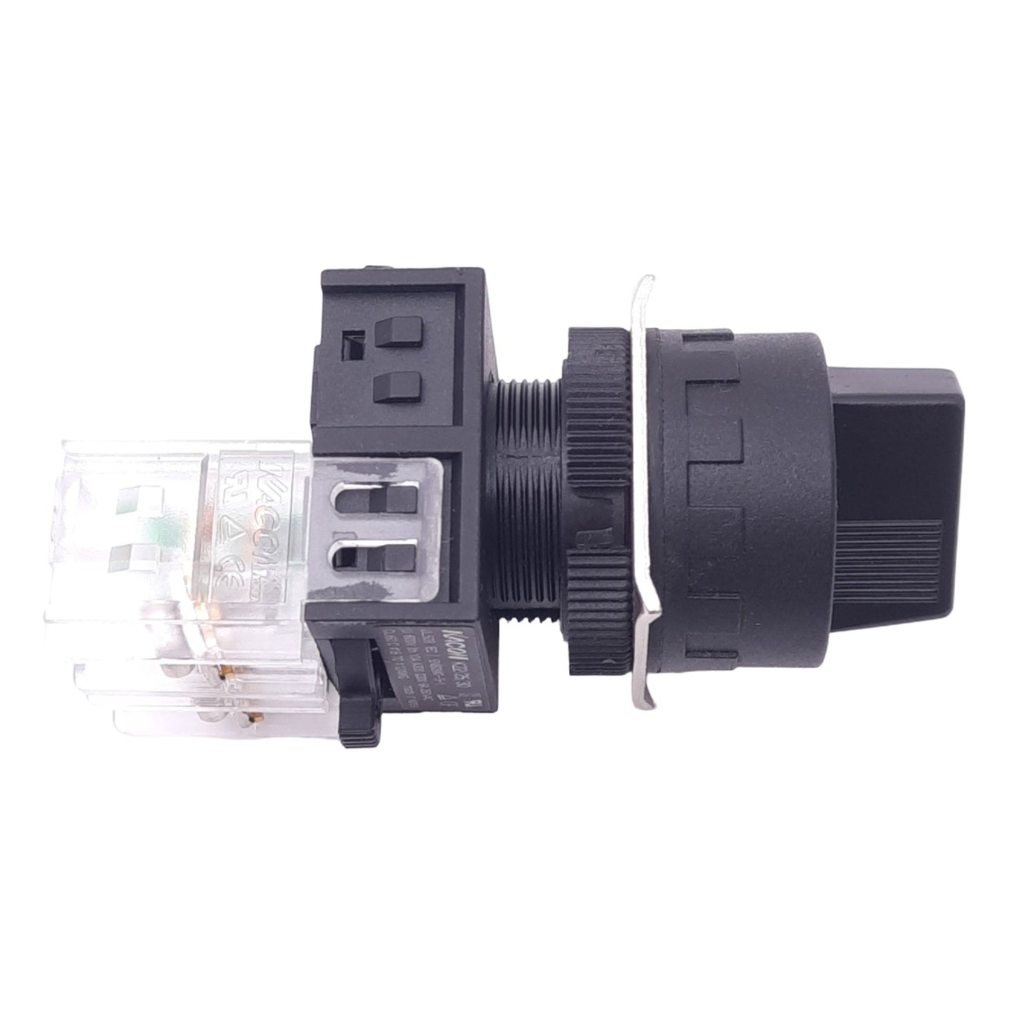 Used Kacon K22-41K10 Selector Switch, 2-Position Maintained, 1NO, 600VAC 10A, ø22mm