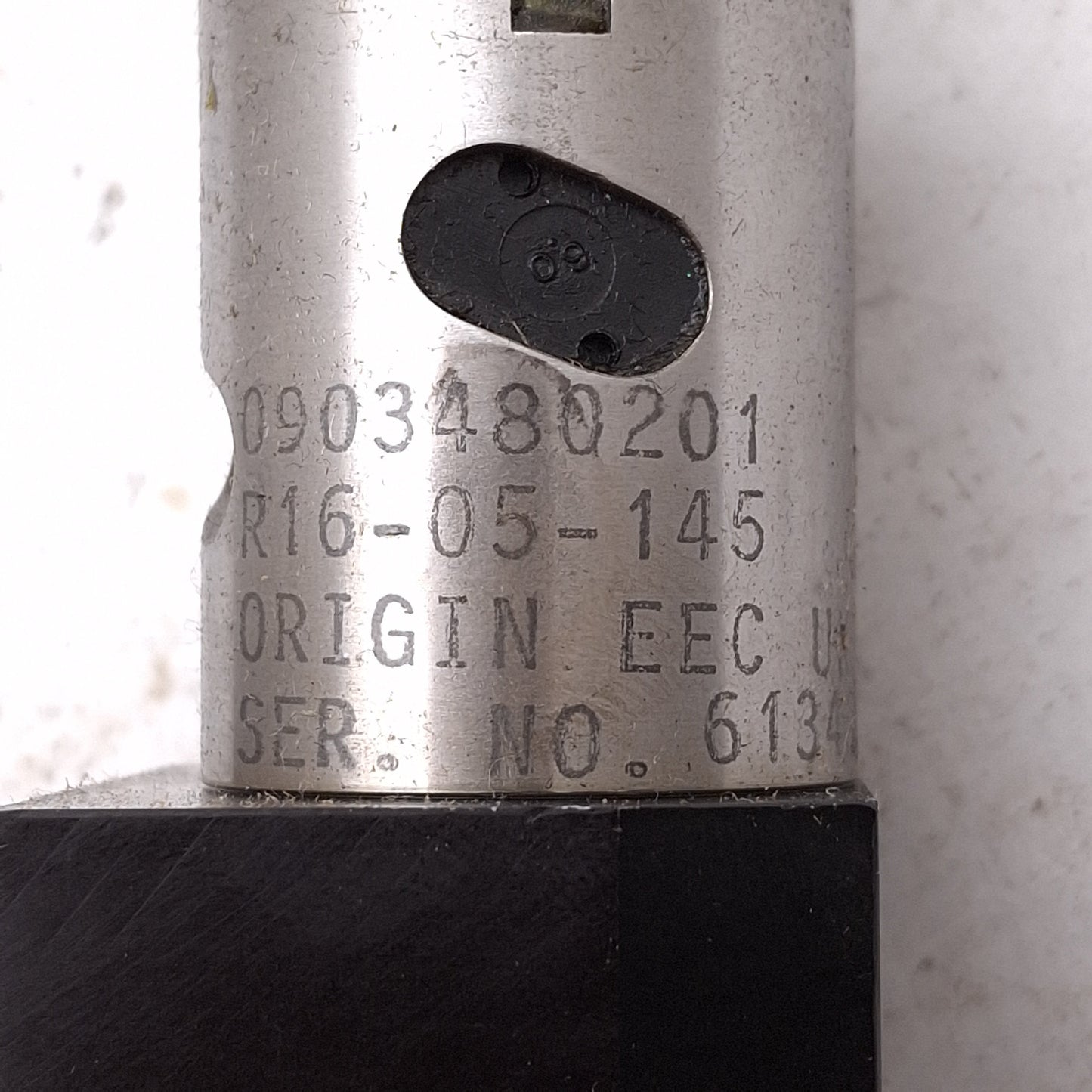 Used Thomson 903480201 Ball Screw Assembly, ø5/8", 0.2" Lead, 12" Stroke, ø1/4" Shaft