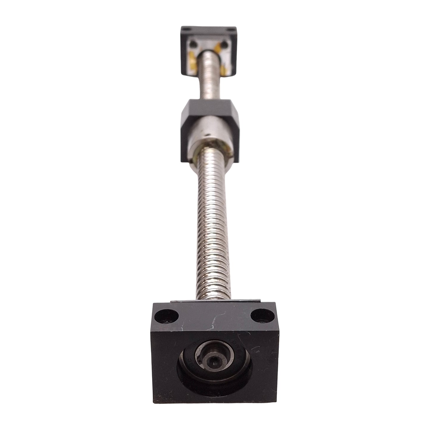Used Thomson 903480201 Ball Screw Assembly, ø5/8", 0.2" Lead, 12" Stroke, ø1/4" Shaft