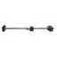 Used Thomson 903480201 Ball Screw Assembly, ø5/8", 0.2" Lead, 12" Stroke, ø1/4" Shaft
