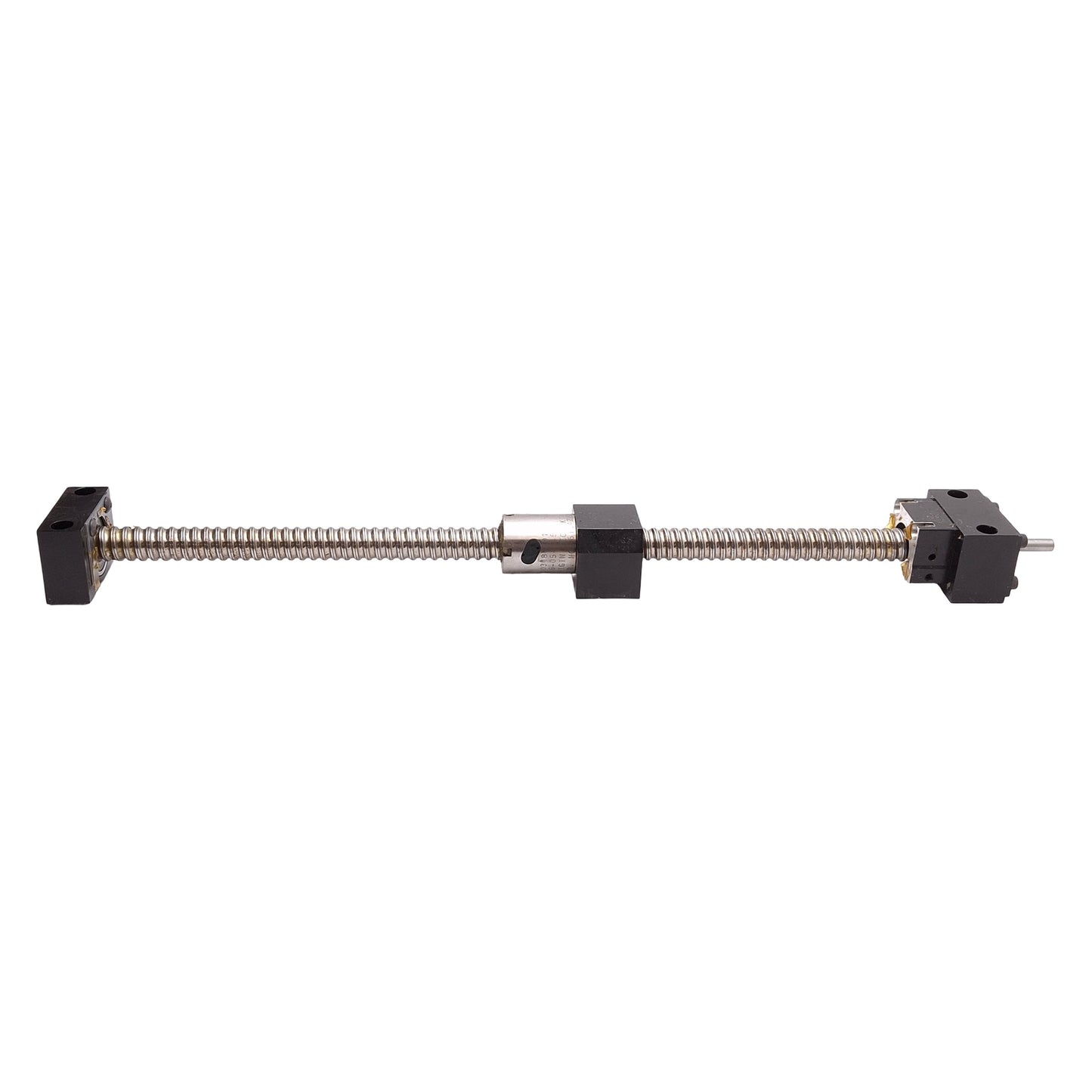 Used Thomson 903480201 Ball Screw Assembly, ø5/8", 0.2" Lead, 12" Stroke, ø1/4" Shaft