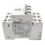 Used Allen Bradley 1492-CB3-G010 Circuit Breaker, 3-Pole, 1A, 480VAC Max, DIN Rail