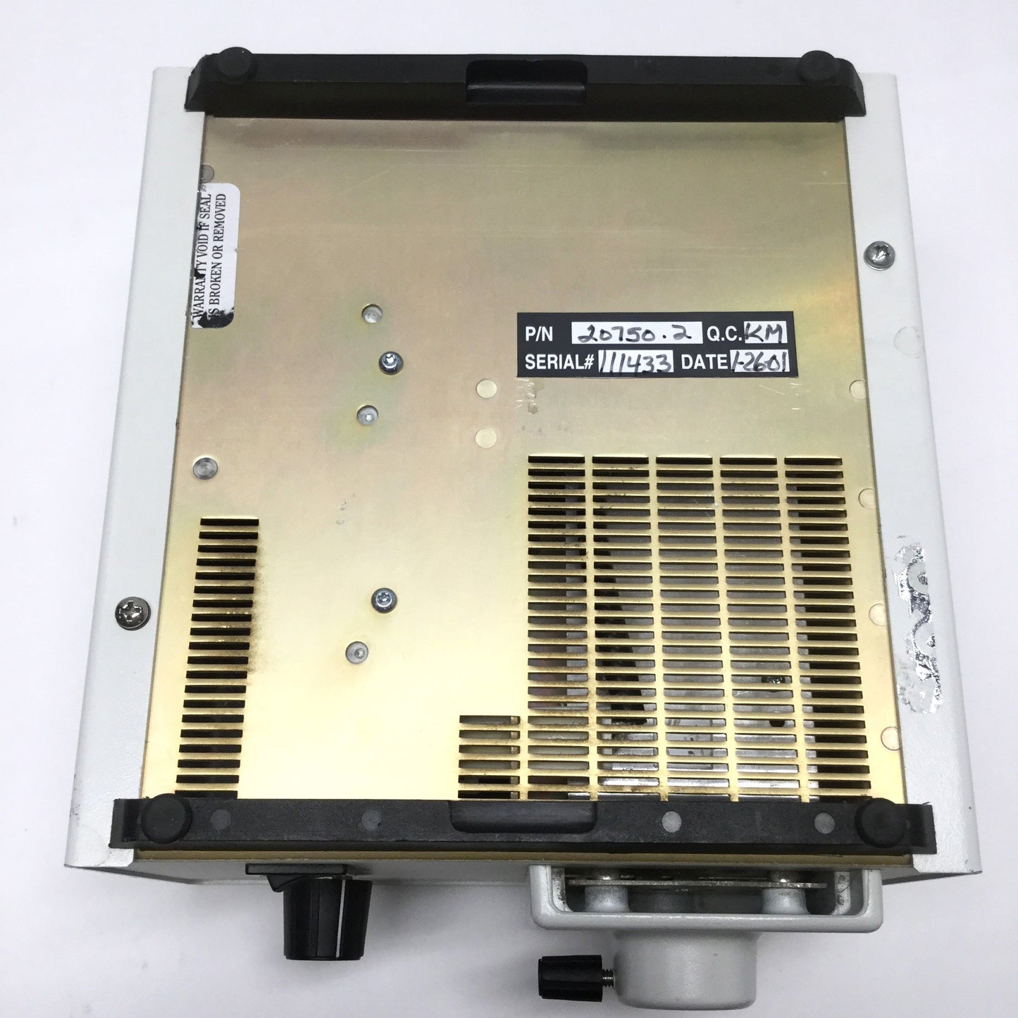 Used Fostec Schott 20750.2 DCRII Fiber Optic Light Source Illuminator DDL 150W 115VAC