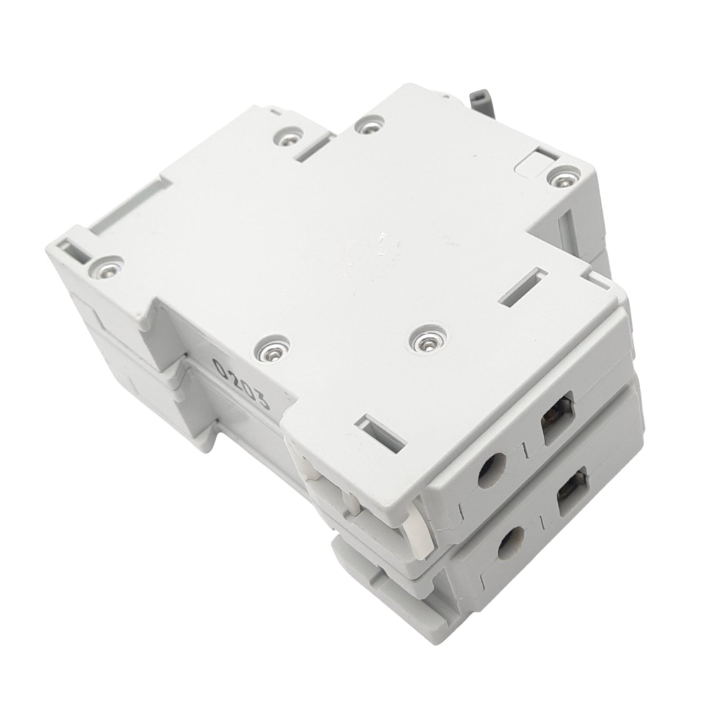 Used Allen Bradley 1492-CB2-G030 Circuit Breaker, 2-Pole, 3A, 480VAC Max, DIN Rail