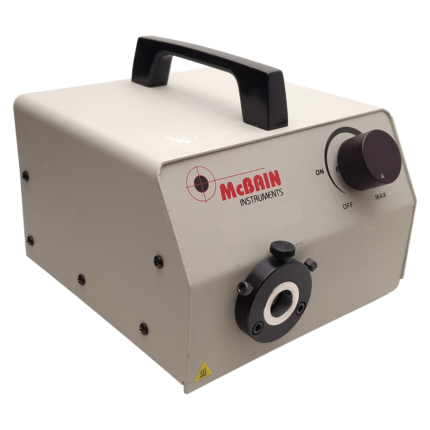 Used McBain FOI-150-UL Fiber Optic Light Source Illuminator 120VAC EKE Lamp 150W