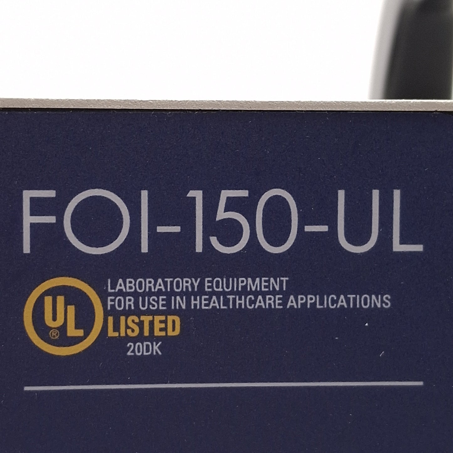 Used McBain FOI-150-UL Fiber Optic Light Source Illuminator 120VAC EKE Lamp 150W