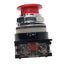 Used General Electric CR104PBM01R5 Red Pushbutton Switch, ø35mm, 1NC, 600V 10A Max