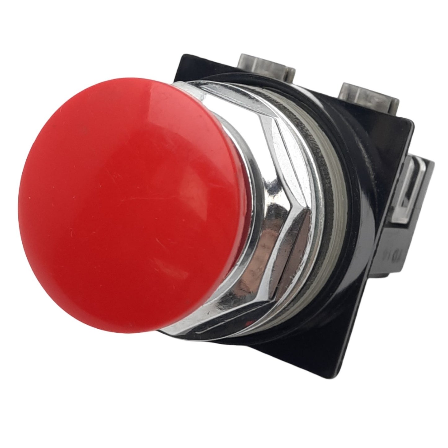 Used General Electric CR104PBM01R5 Red Pushbutton Switch, ø35mm, 1NC, 600V 10A Max