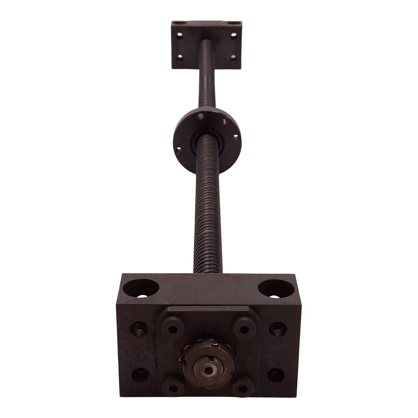 Used Ball Screw Assembly, ø1" x 34.25" Screw, 0.25" Lead, ø3.25" Flange, ø5/8" Shaft