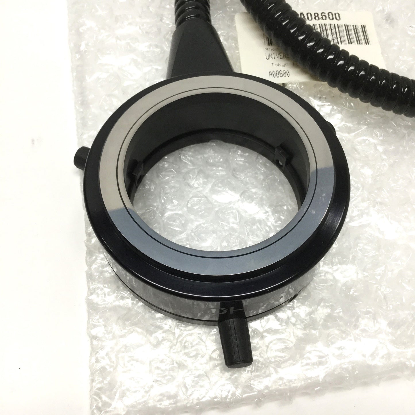 New – Open box Schott A08600 Universal Fiber Optic Ring Light for Ø47-62mm Objectives, 33" Long