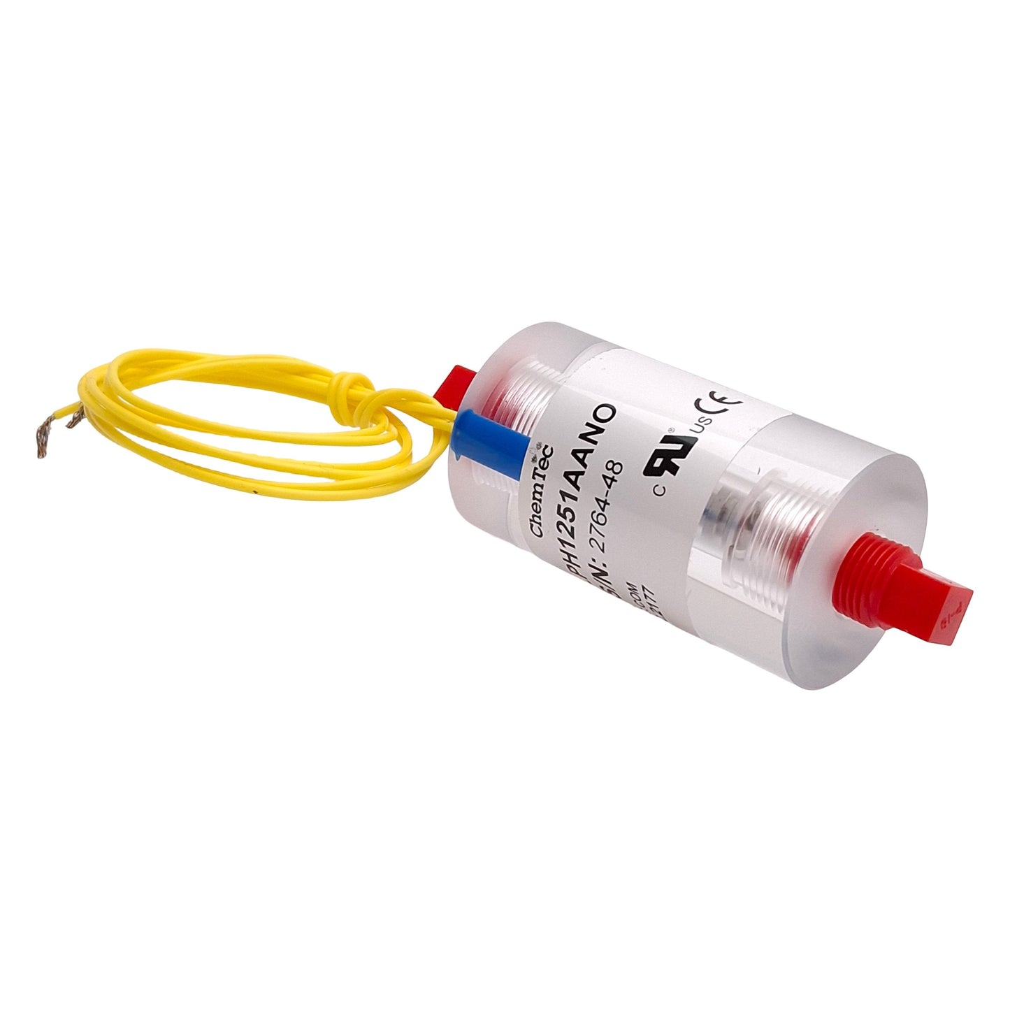 New ChemTec LPH1251AANO Non-Adjustable Air Flow Monitor, 120SCCM, Acrylic, 1/8in NPT