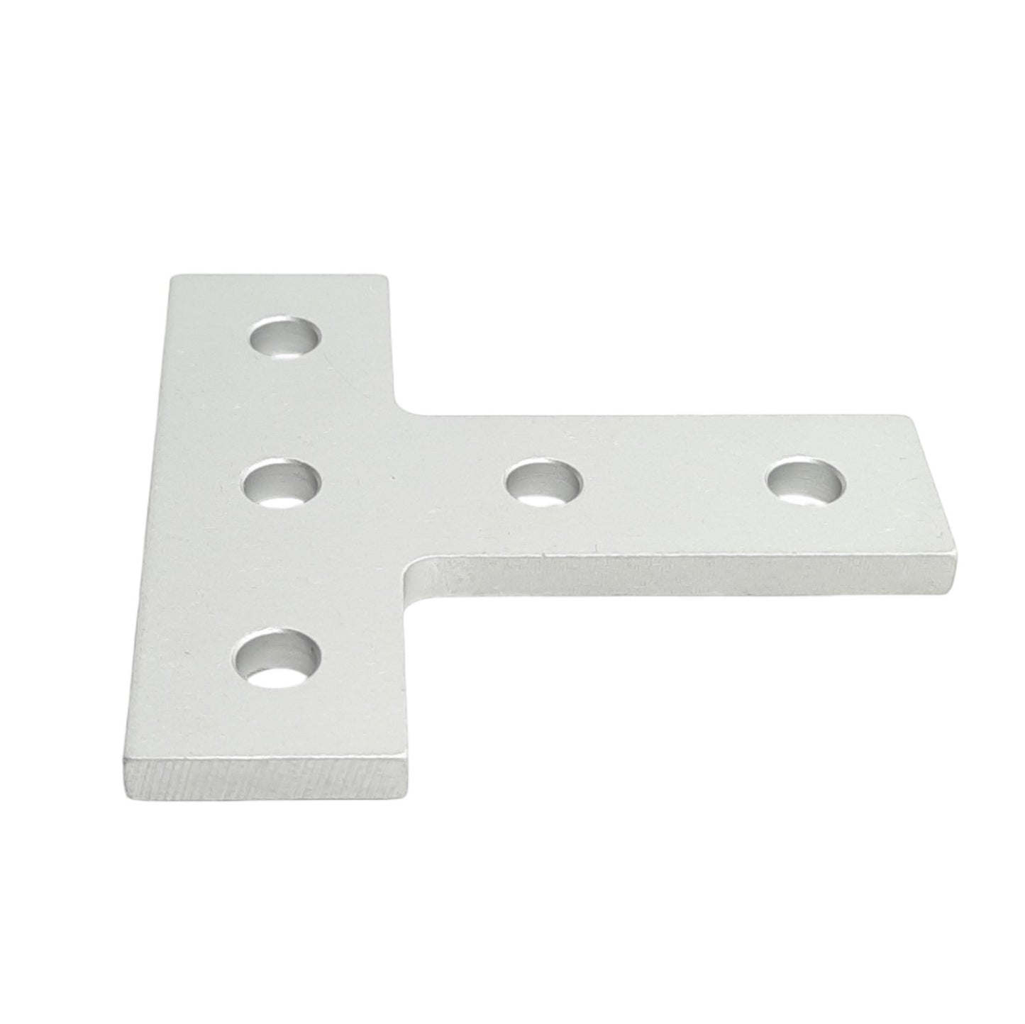 Used Lot of 3 80/20 20-4080 T Flat Plates, 20 Series, 5-Hole, 60mm x 60mm x 4mm