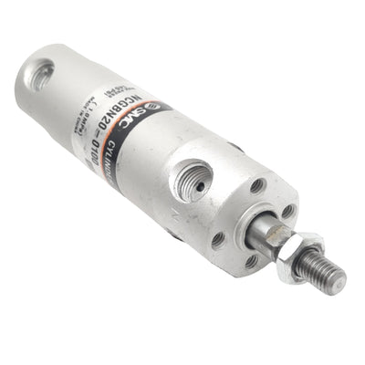 New SMC NCGBN20-0100 Pneumatic Cylinder, ø3/4in Bore, 1in Stroke, M5, 145psi Max