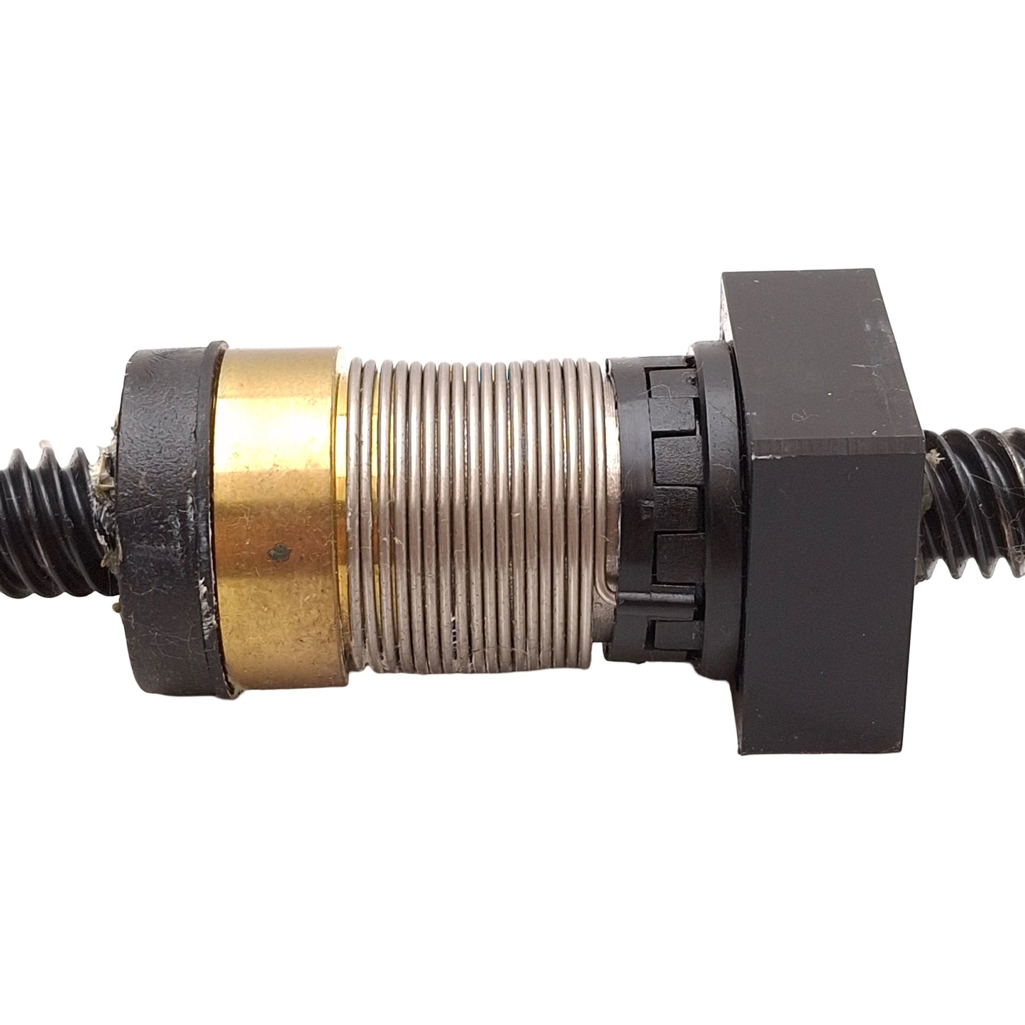 Used Linear Ball Screw w/ Anti-Backlash Nut, ø1/2in x 21-7/8in Thread, 0.1in Lead