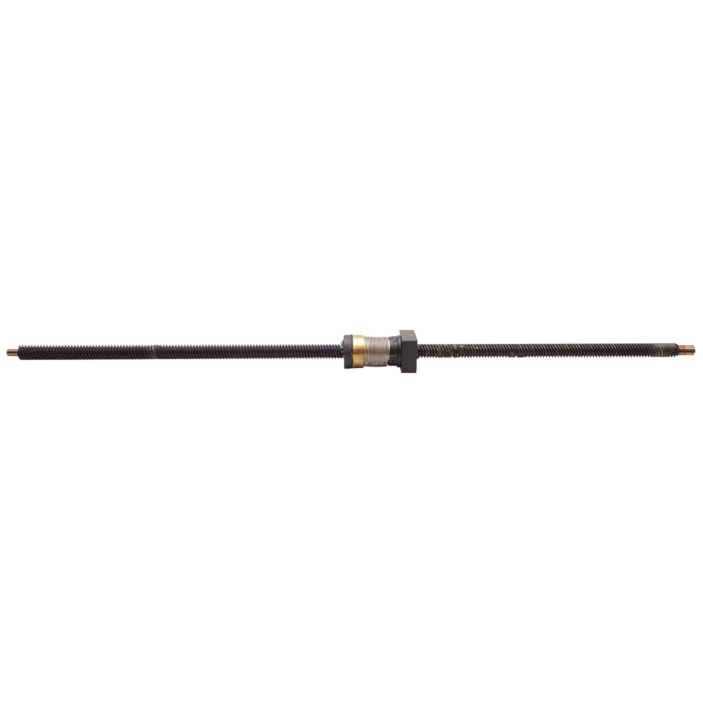 Used Linear Ball Screw w/ Anti-Backlash Nut, ø1/2in x 21-7/8in Thread, 0.1in Lead