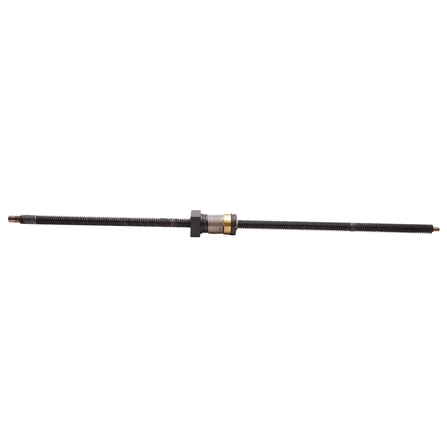 Used Linear Ball Screw w/ Anti-Backlash Nut, ø1/2in x 21-7/8in Thread, 0.1in Lead