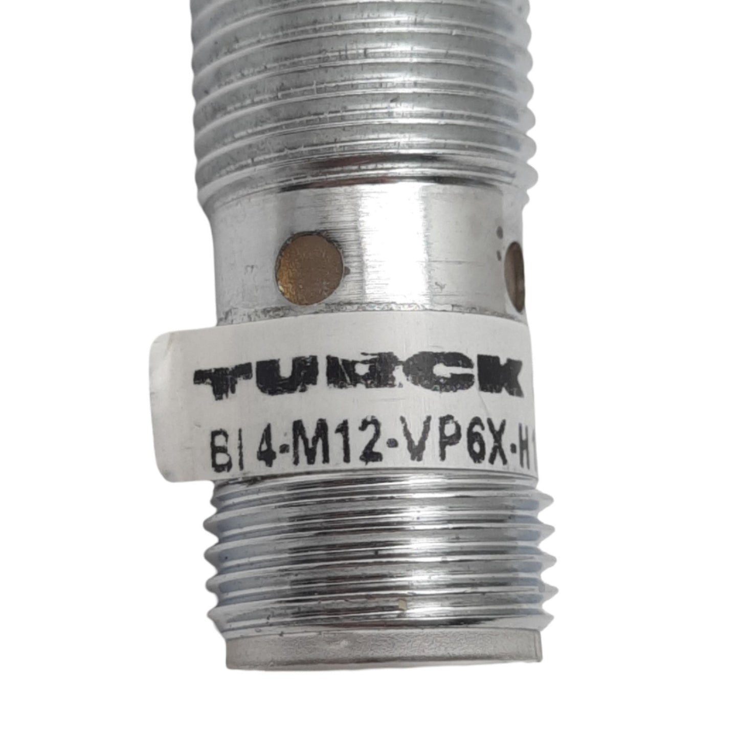 Used TURCK BI4-M12-VP6X-H1141 Inductive Sensor, M12 4-Pin, 10-30VDC, PNP Out