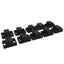 Used Lot of 10 ITEM 0.0.196.48 Magnetic Catch 40 x 27.5 x 20mm, 6.1 x 12.5mm Bolt