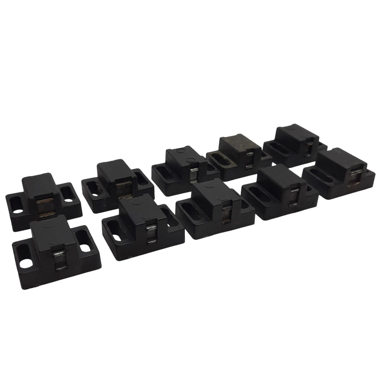 Used Lot of 10 ITEM 0.0.196.48 Magnetic Catch 40 x 27.5 x 20mm, 6.1 x 12.5mm Bolt