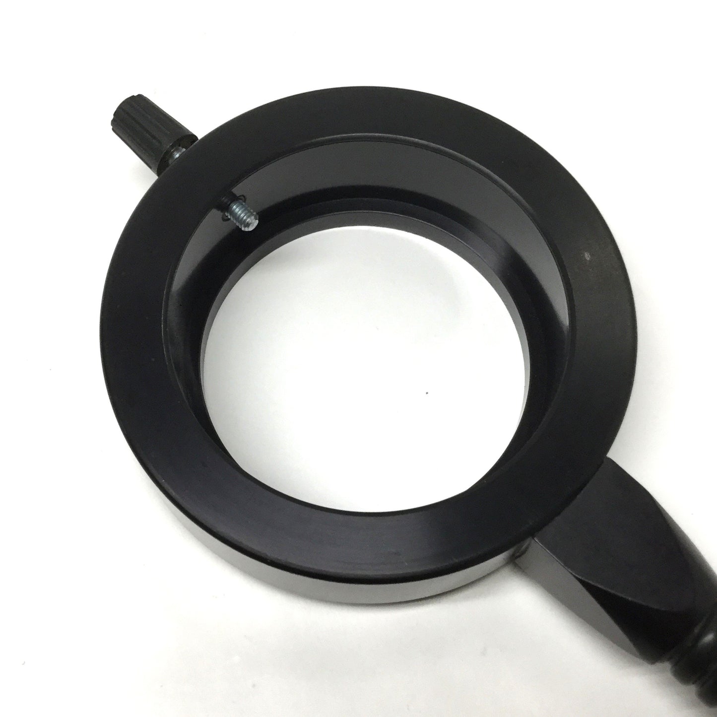 Used Volpi 14909 Microscope Fiber Optic Ring Light, 60mm ID, Ø66mm Mount, 28" L
