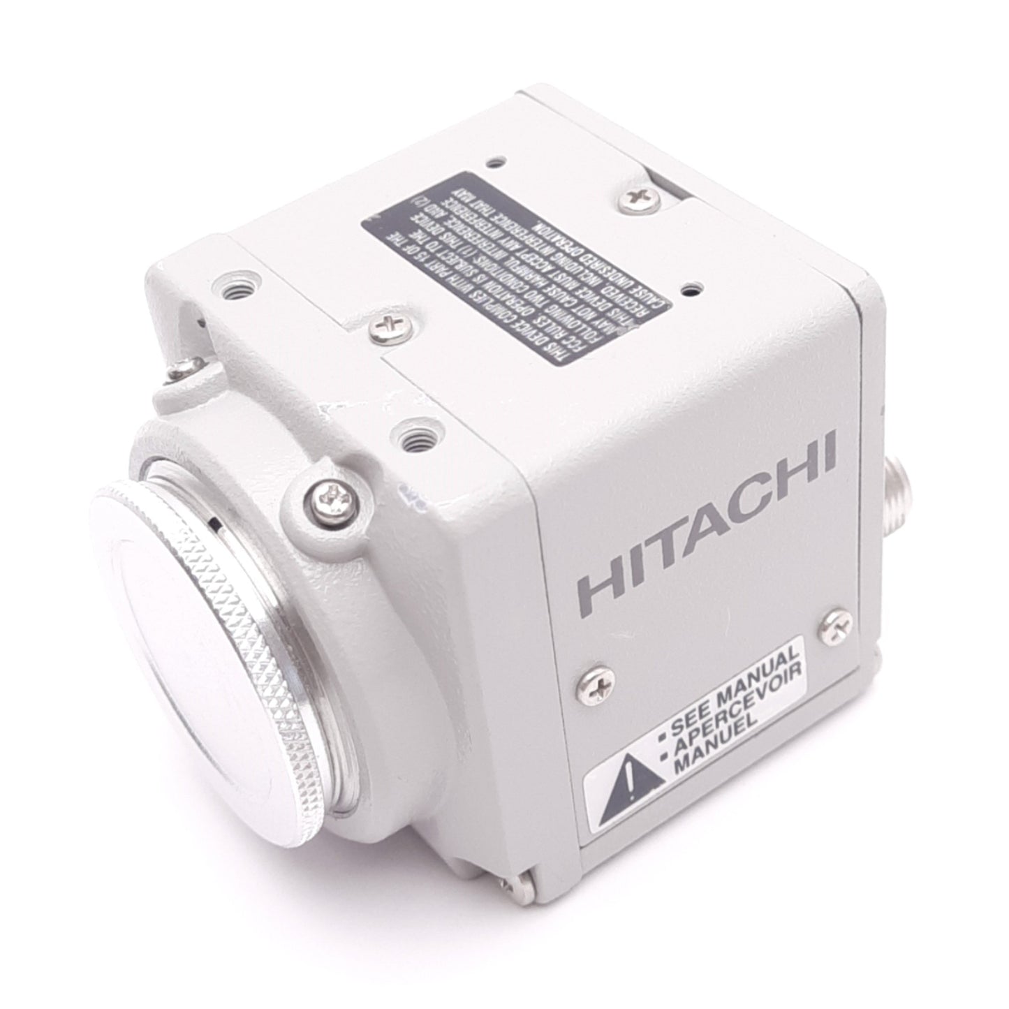 Used Hitachi KP-D20BU CCD Color Camera, 1/2in, 768x494, S-Video Out, C-Mount, 12VDC