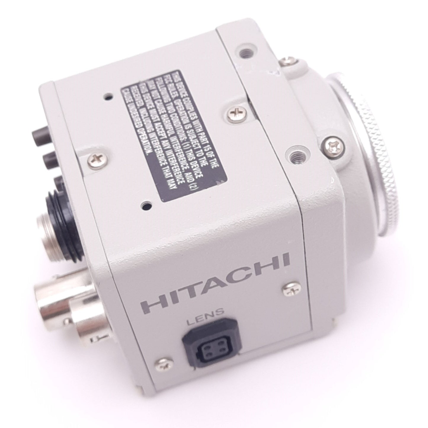Used Hitachi KP-D20BU CCD Color Camera, 1/2in, 768x494, S-Video Out, C-Mount, 12VDC