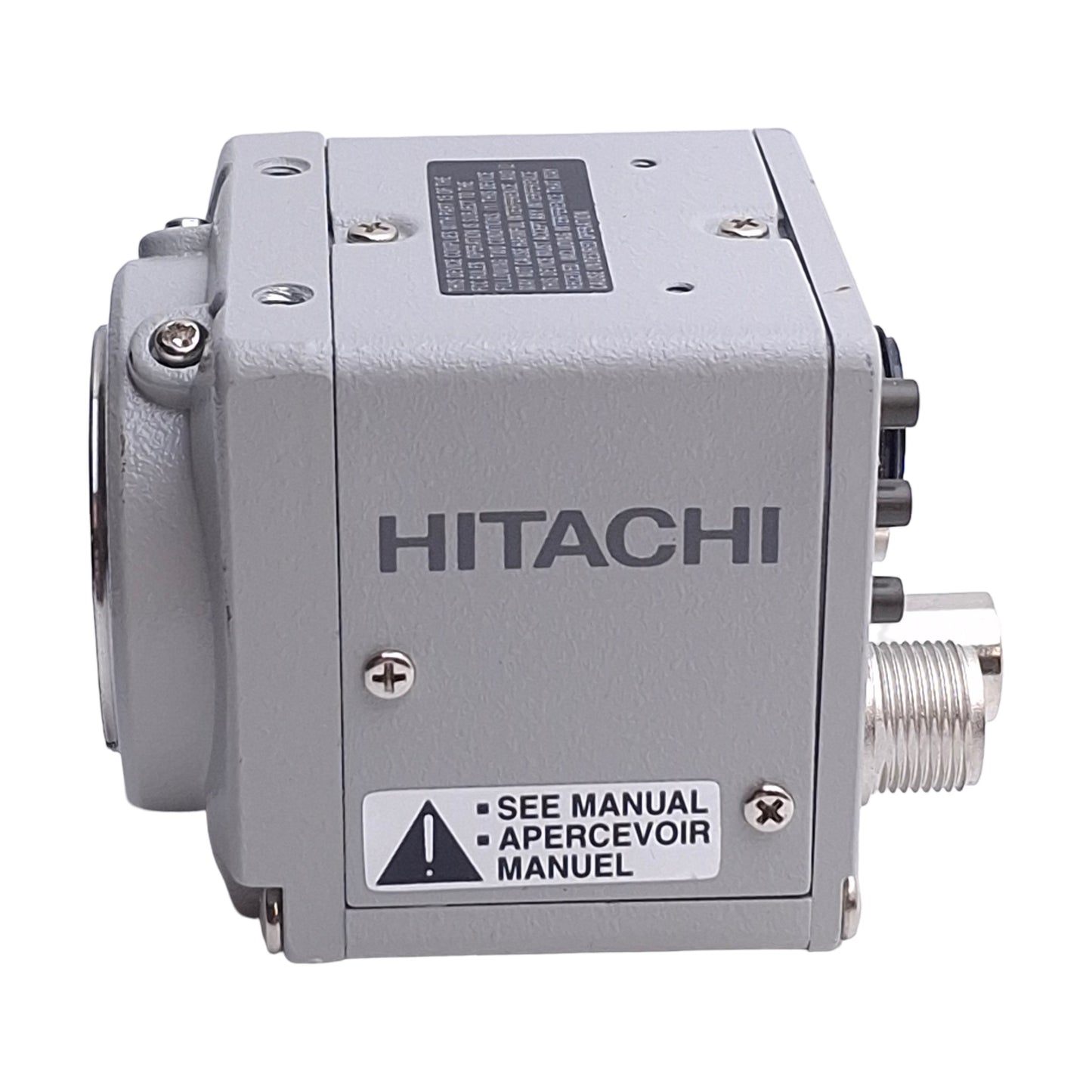 Used Hitachi KP-D20BU CCD Color Camera, 1/2in, 768x494, S-Video Out, C-Mount, 12VDC