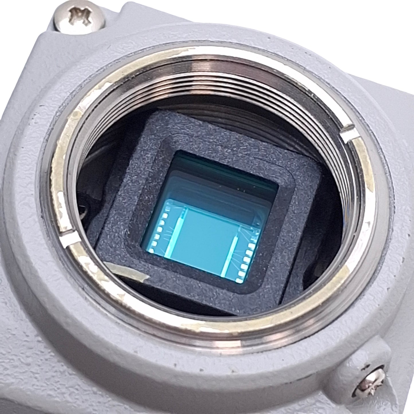 Used Hitachi KP-D20BU CCD Color Camera, 1/2in, 768x494, S-Video Out, C-Mount, 12VDC
