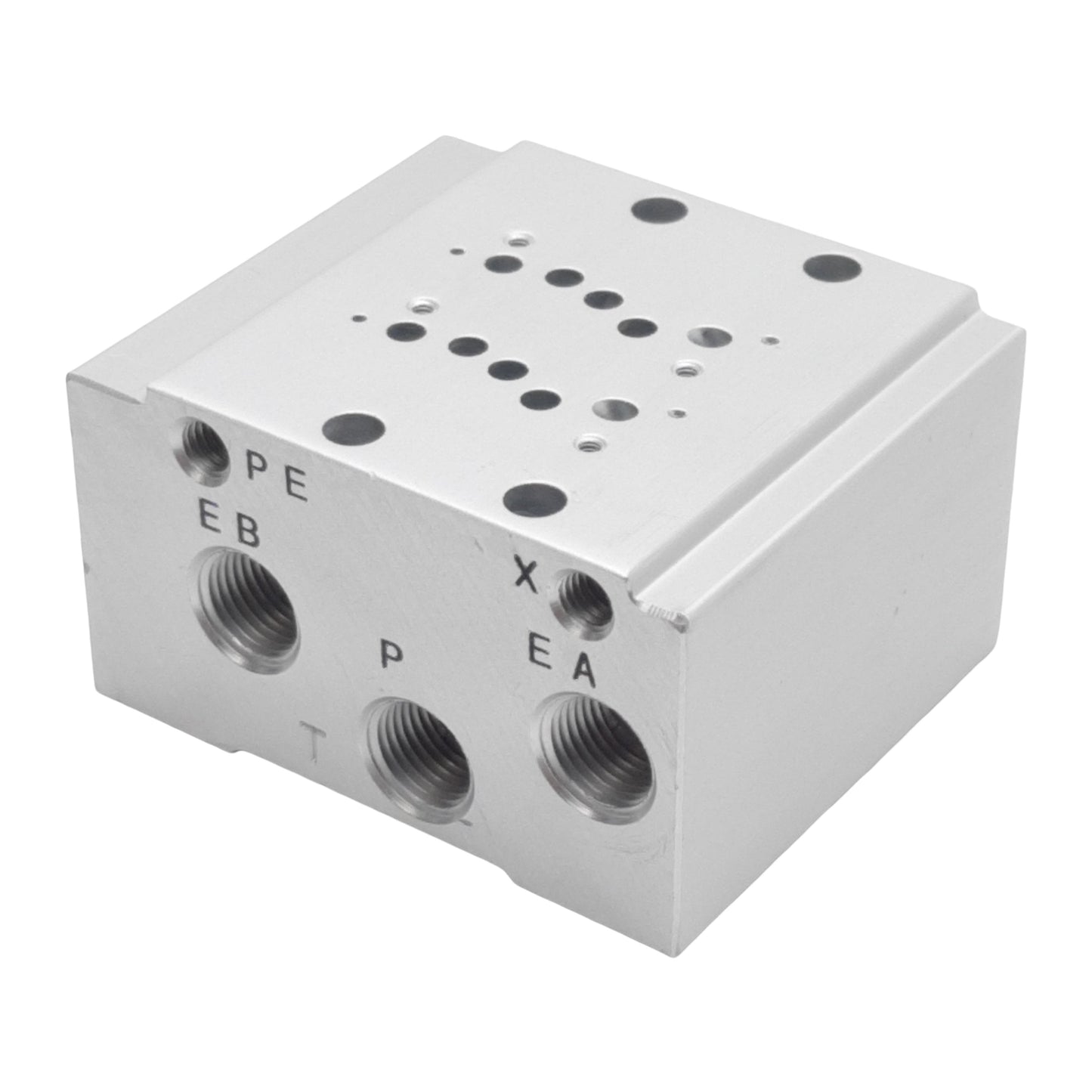 New SMC SS5Y3-42-02-01T Bar Stock Manifold, 5-Port, 1/8in NPTF, 2 Stations