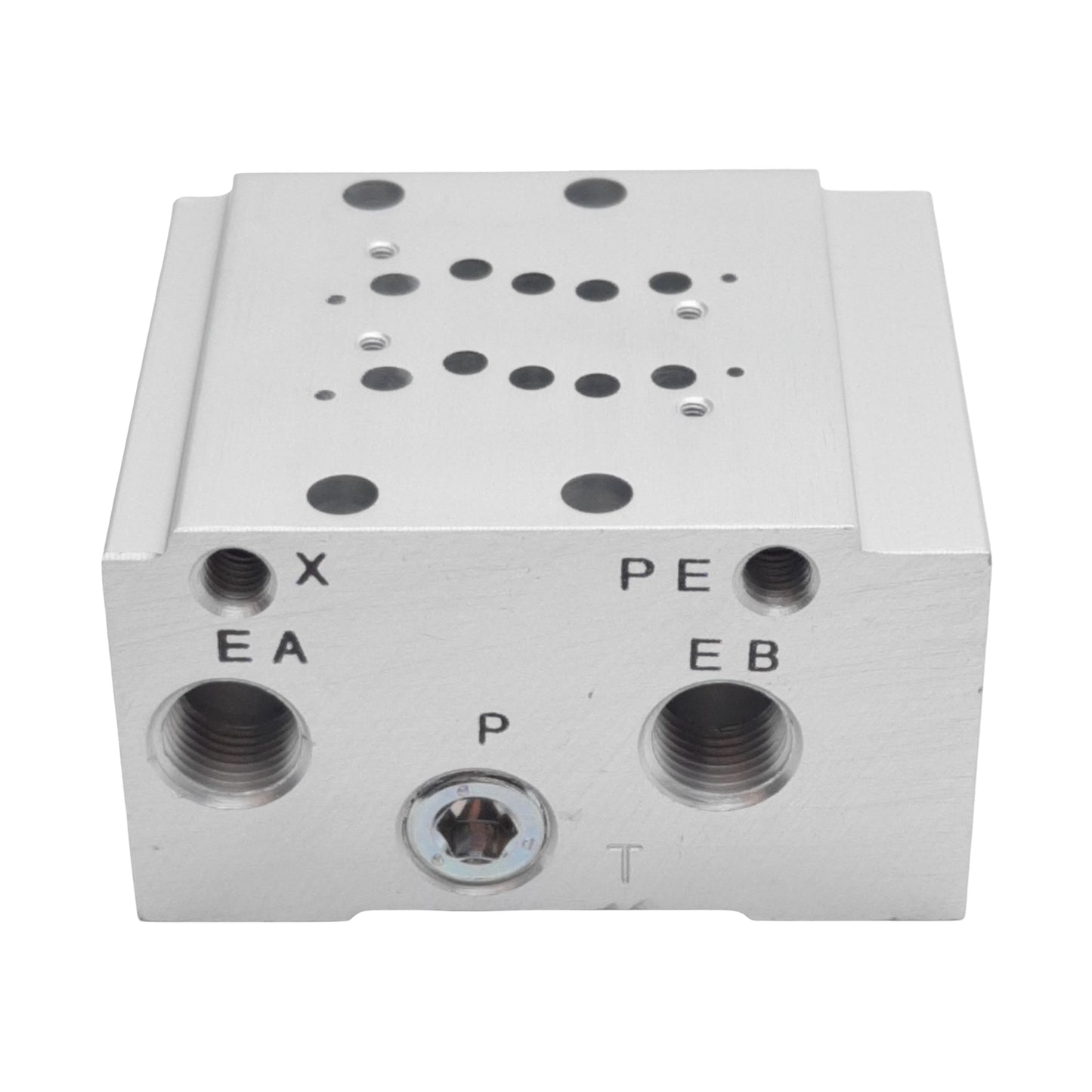 New SMC SS5Y3-42-02-01T Bar Stock Manifold, 5-Port, 1/8in NPTF, 2 Stations