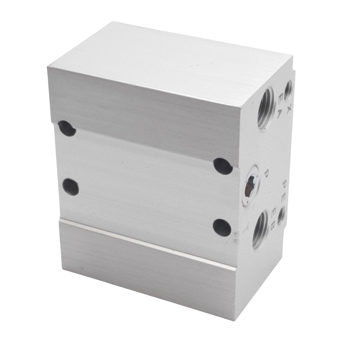 New SMC SS5Y3-42-02-01T Bar Stock Manifold, 5-Port, 1/8in NPTF, 2 Stations