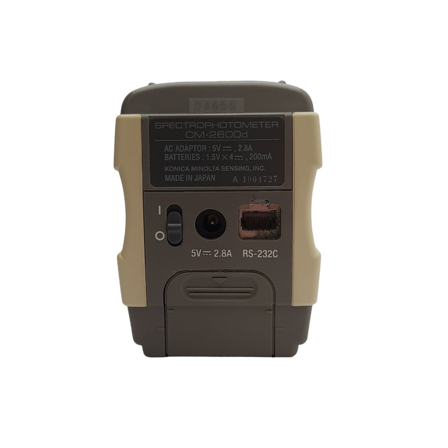 Used Konica Minolta CM-2600D Spectrophotometer ø52mm, 360nm-740nm Range, 10nm Pitch