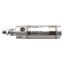 Used SMC NCDMB106-0100 Pneumatic Cylinder, ø1-1/16in Bore, 1in Stroke, 1/8in NPT