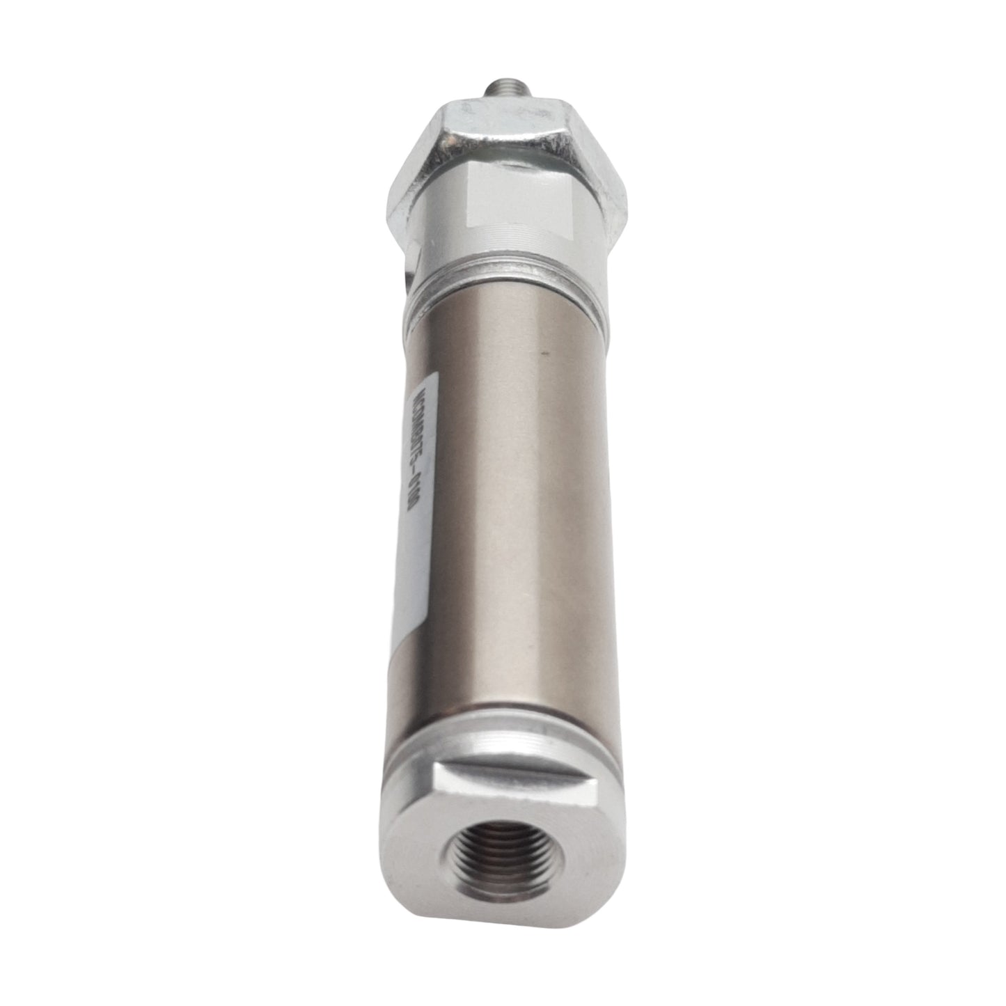 Used SMC NCDMB075-0100 Pneumatic Cylinder, ø3/4in Bore, 1in Stroke, 1/8in NPT, 1.7MPa