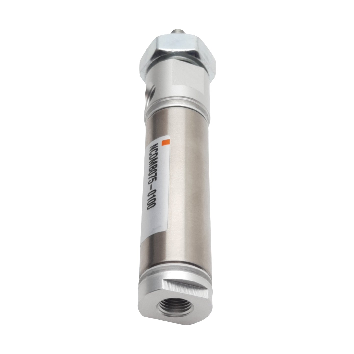 New SMC NCDMB075-0100 Pneumatic Cylinder ø3/4in Bore, 1in Stroke, 1/8in NPT, 1.7MPa