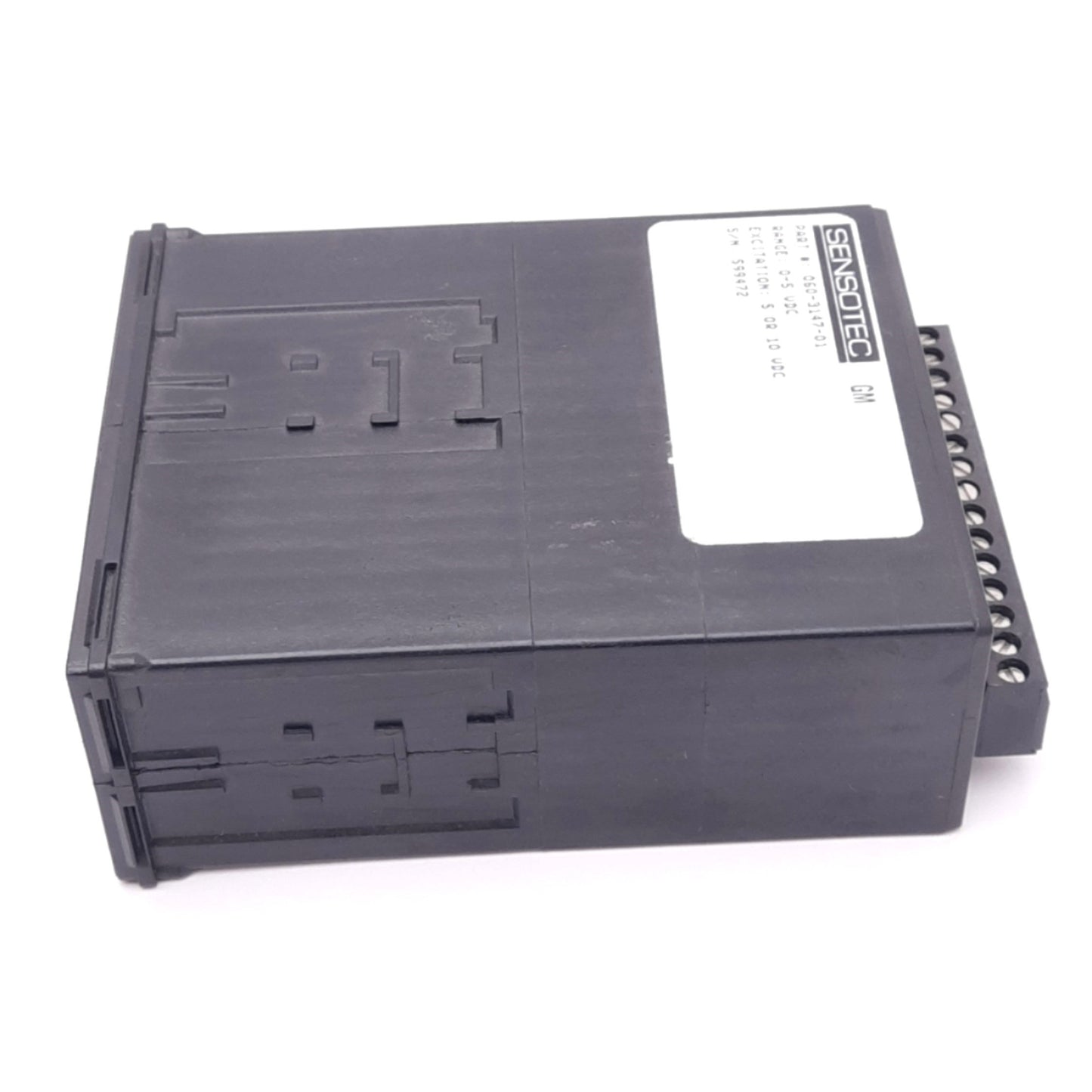Used Honeywell 060-3147-01 SENSOTEC Digital Panel Meter, 4-1/2 Digit, 5/10VDC, 1/8DIN