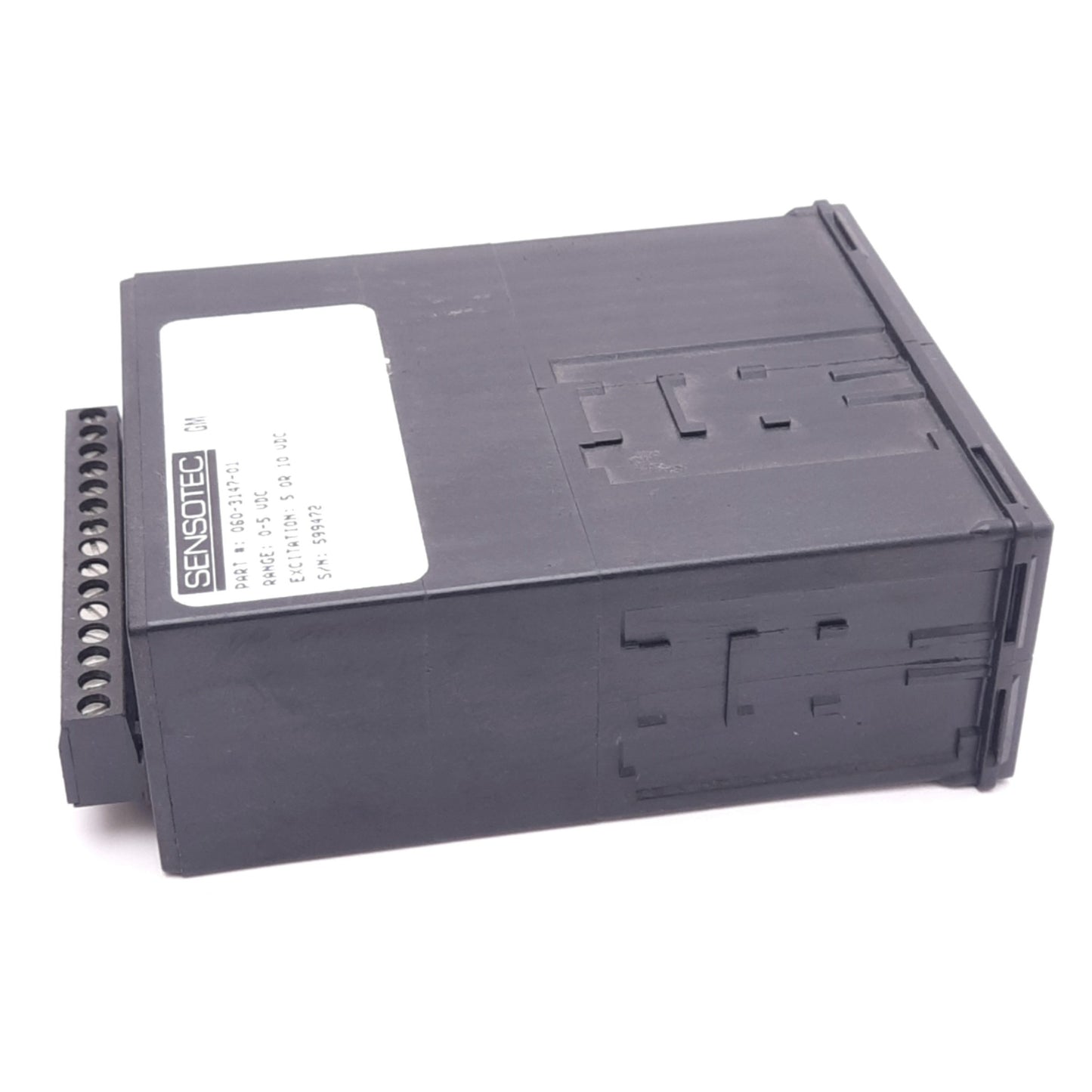 Used Honeywell 060-3147-01 SENSOTEC Digital Panel Meter, 4-1/2 Digit, 5/10VDC, 1/8DIN