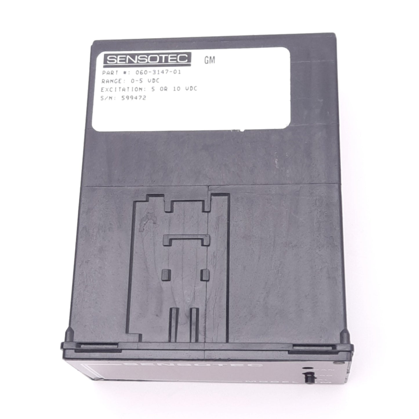 Used Honeywell 060-3147-01 SENSOTEC Digital Panel Meter, 4-1/2 Digit, 5/10VDC, 1/8DIN