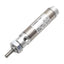 Used SMC NCDMB056-100 Pneumatic Cylinder, ø9/16in Bore, 1in Stroke, #10-32, 1.7MPa