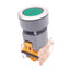 New – Open box EAO 704.900.1 Green ON Momentary Pushbutton Switch, ø22mm, 1NO, 600VAC 10A Max