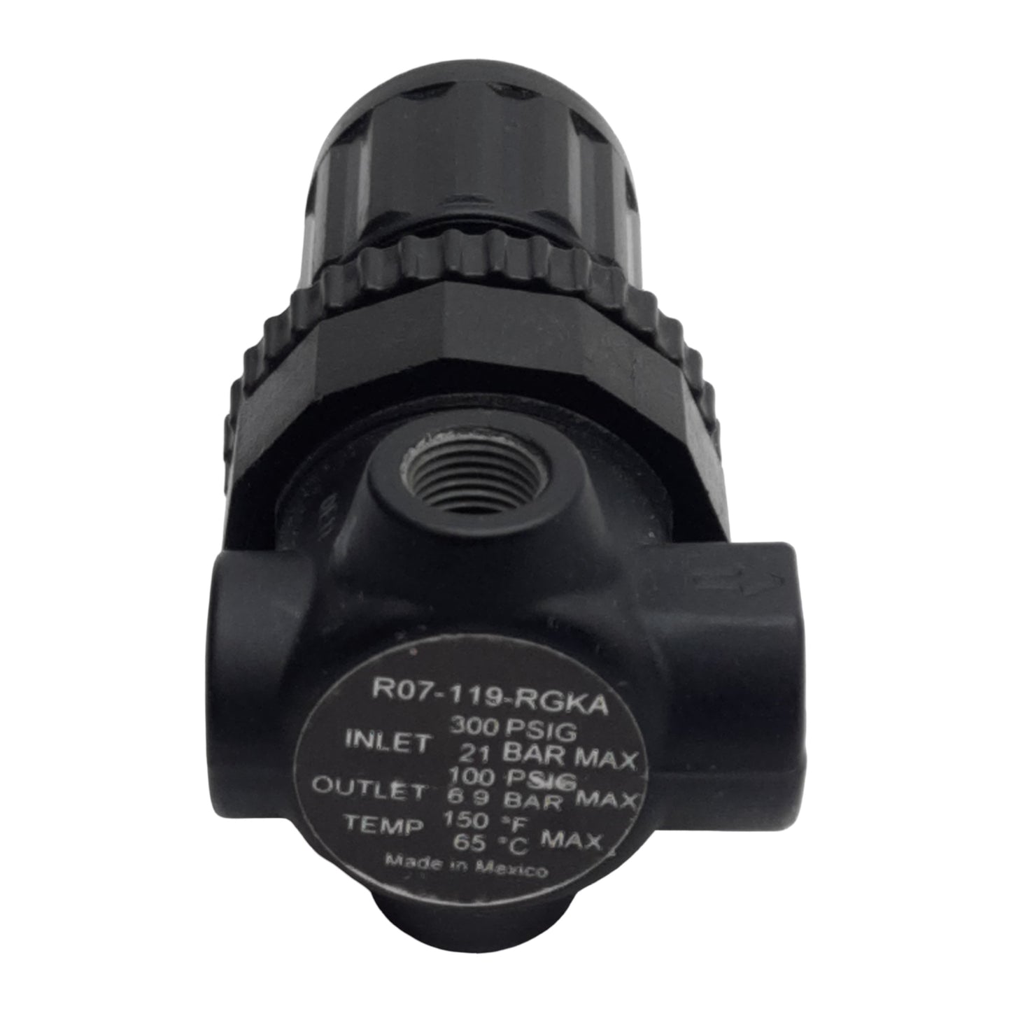 Used Norgren R07-119-RGKA Pressure Regulator, 300psig In, 100psig Out, 1/8in NPT