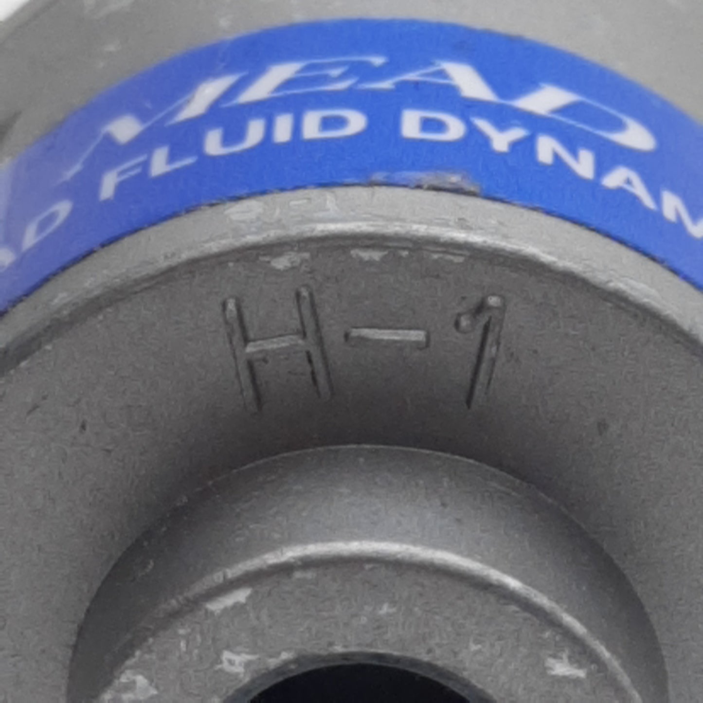 Used Mead H-1 Retractor Clamp Pneumatic Cylinder ø1in Bore, 11/16in Stroke, 1/8in NPT