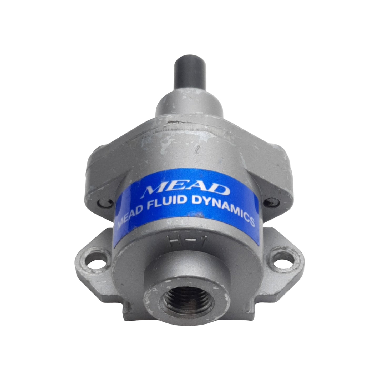 Used Mead H-1 Retractor Clamp Pneumatic Cylinder ø1in Bore, 11/16in Stroke, 1/8in NPT