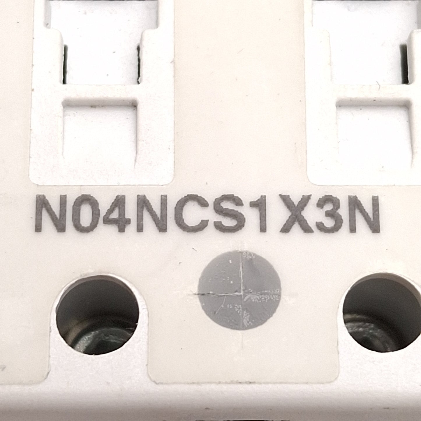 Used Eaton N04NCS1X3N Contactor, 3-Pole, 27A, 10HP @ 3Ø 575VAC, NEMA Size 1 *No Coil*